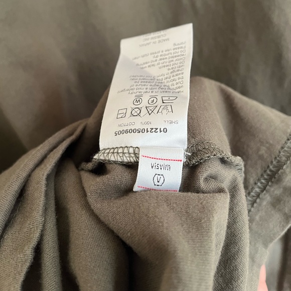 Visvim Sublig Jumbo Tee Olive Size 5 - Picture 3 of 6